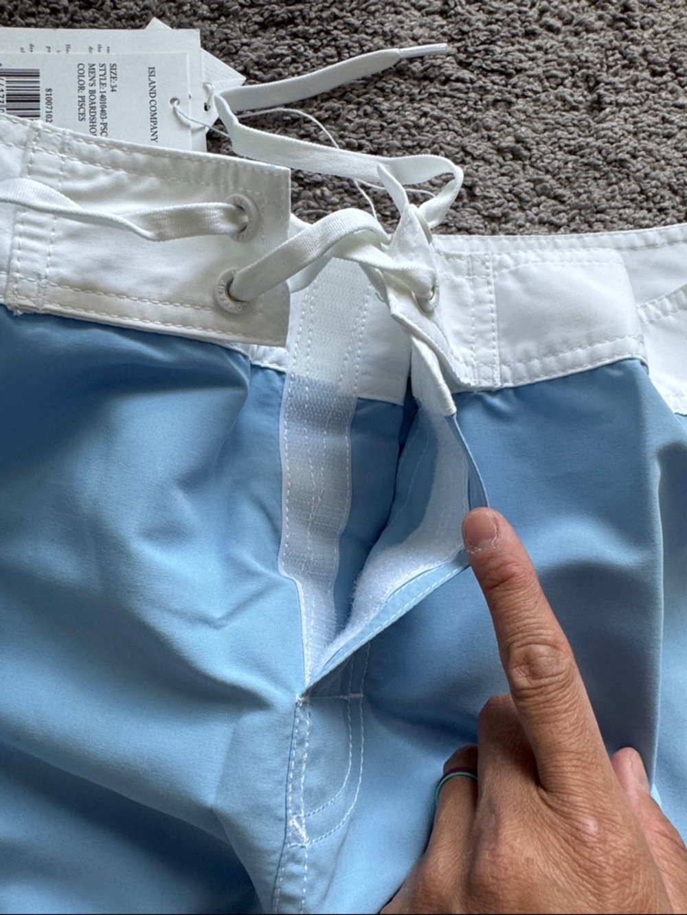 NWT Island Company Board Short Pisces Size 34 - Picture 7 of 14
